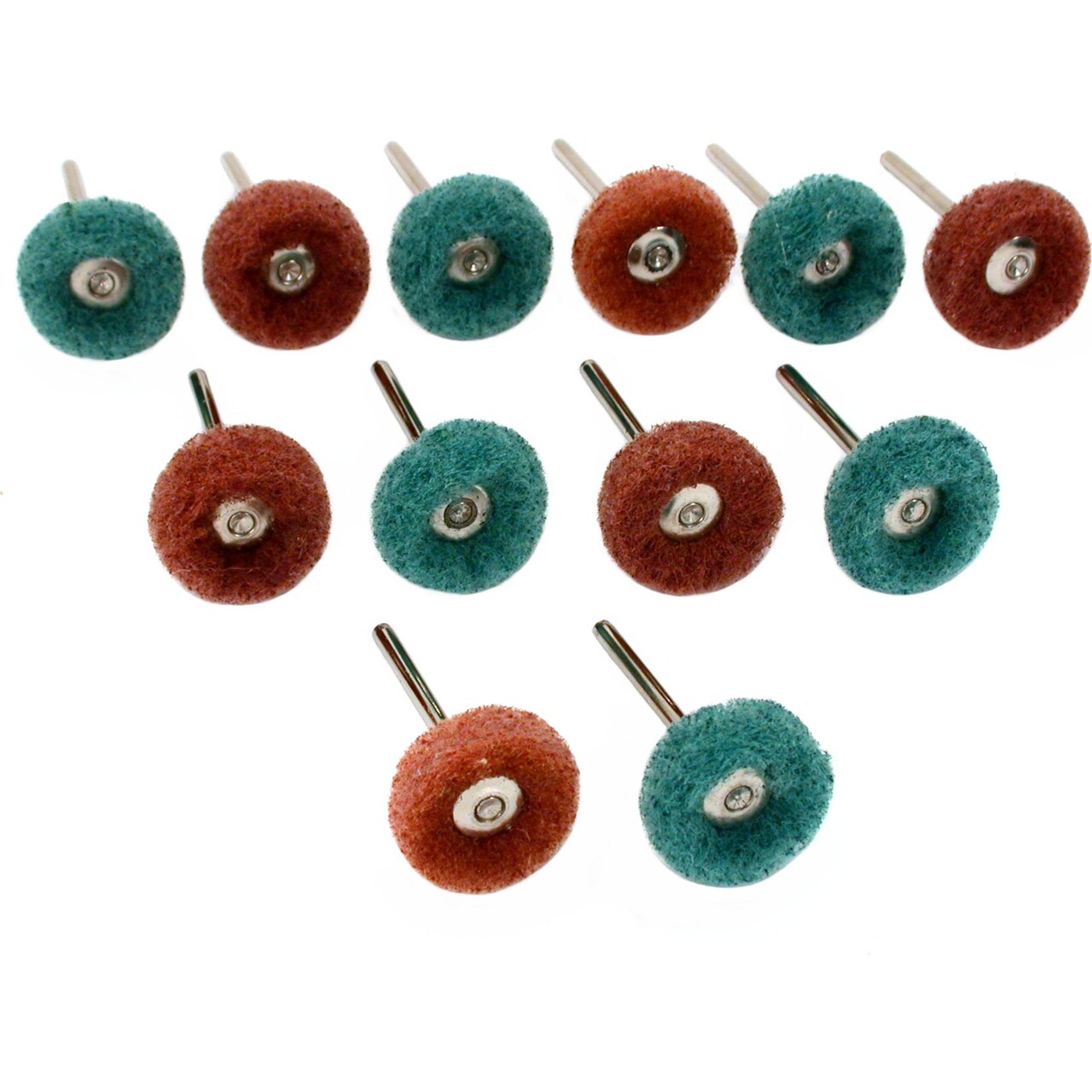 Satin Finish Buffs for Polishing Jewelry Jewelers Repair Tools 12Pcs